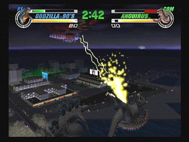Godzilla: Destroy All Monsters Melee screenshot 3 for Gamecube